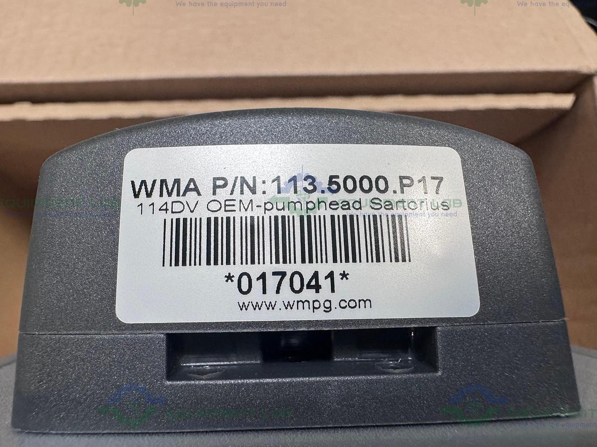 Sartorius Watson Marlow 120U/DV Peristaltic Process Pump w/ 114DV OEM Pump Head