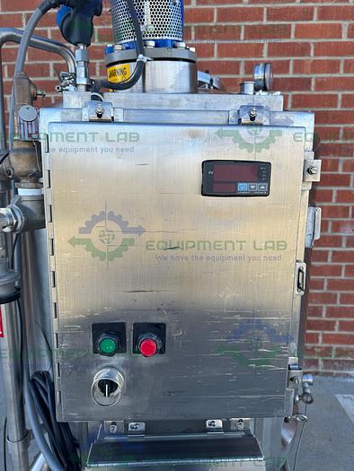 Used DCI 800 Liter Stainless Steel Jacketed Reactor 45 PSI w/ 0.5 HP Mixer