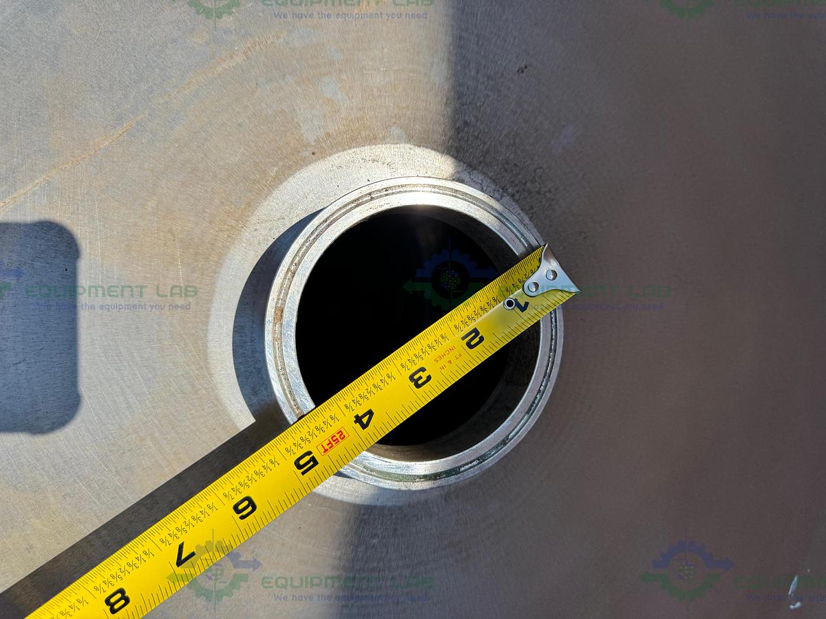 Used Unknown Brand 1000 Gallon Stainless Steel Jacketed Holding Tank