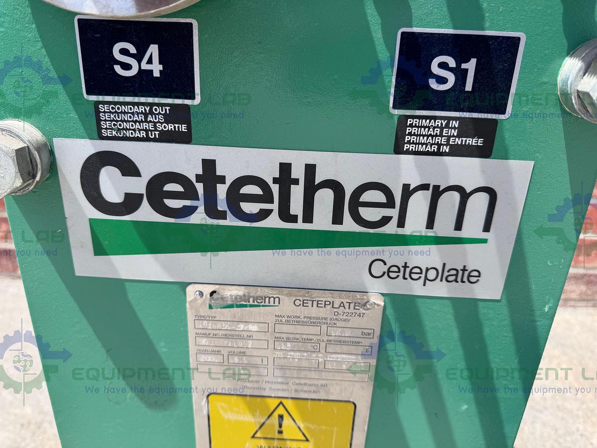 Used Cetetherm Ceteplate CT210DS-GP/44 Plate Heat Exchanger 18.5 L
