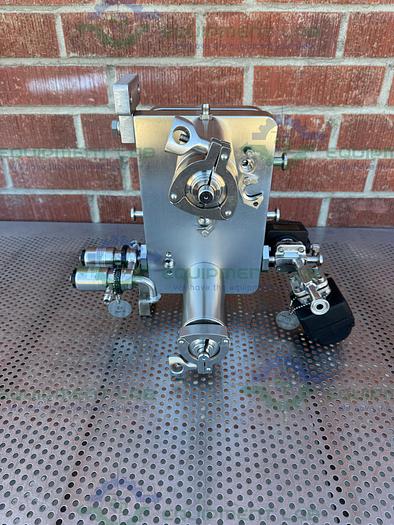 Used Millipore Stainless Steel Pellicon Filter Holder w/ ITT Valves, Actuator