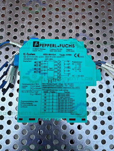 Used Lot of 3 - Pepperl Fuchs KFD2-SRA-Ex4 Switch Amplifier 20-30 V