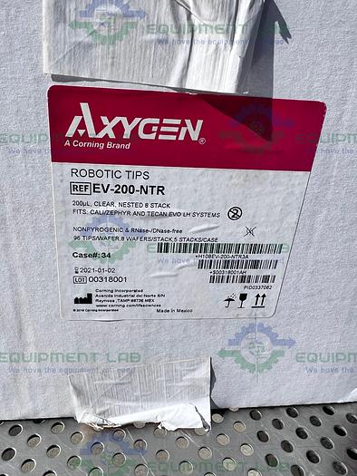Axygen  EV-200-NTR Nested Tip Rack Non-filtered Non-sterile 96-well tip, 200 µL