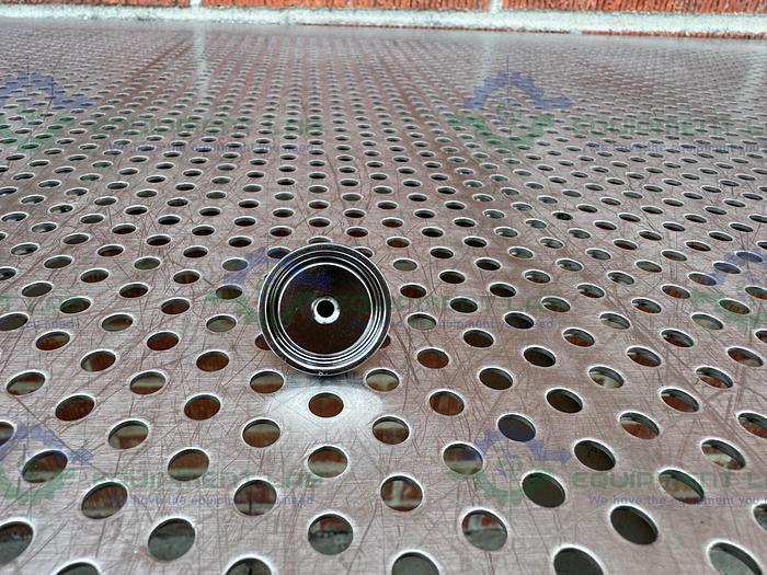 Used Stainless Steel Sanitary 1/4" Hose Fitting To 1/4" Sanitary Fitting