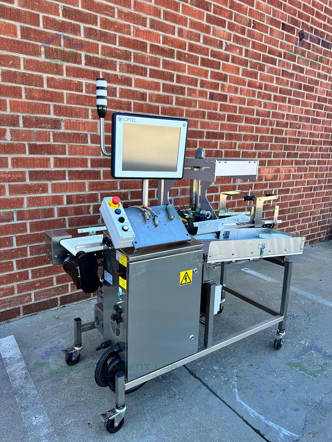 for parts or not working Dorner Stainless Steel Conveyor Inspection Machine w/ Optel Controller