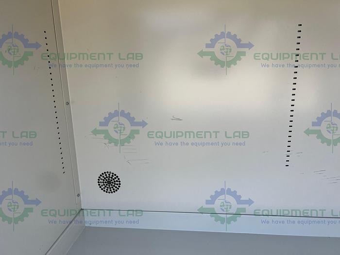 Used Mott  Flammable Storage Cabinet 48" x 22" x 35" w/ Mott Acid Cabinet 18"x35"x48"