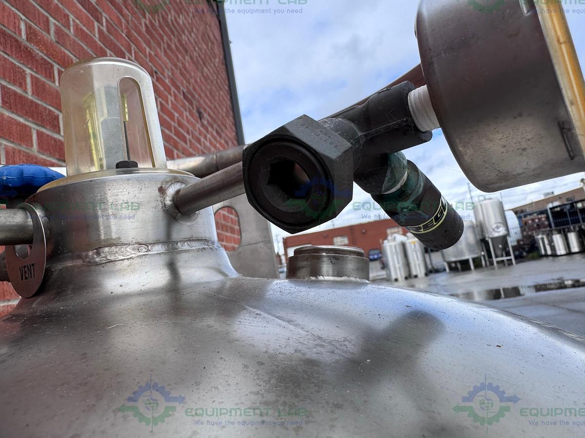 Used Taylor Wharton XL-160 Liquid Nitrogen Cryogenic Storage Tank 100 PSI