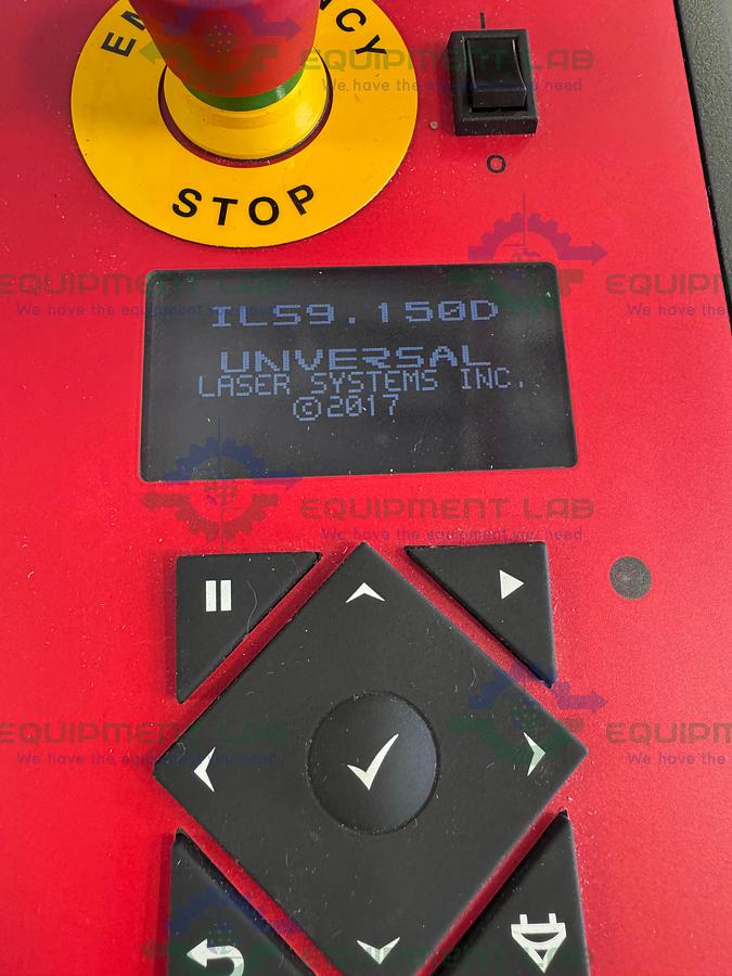 Used Universal Laser Systems ILS9.75 Laser System 36" x 24", 1190 m3/hr at 1.5 kPa