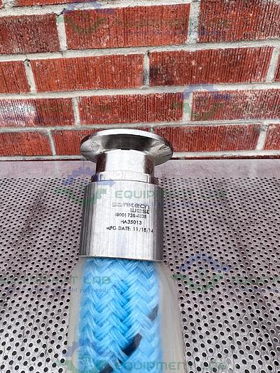 Used Sani-Tech 324-H-052 Flexible Hose 31" w/ 1" Sanitary Fitting
