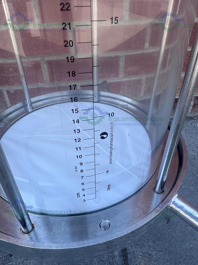 Used Cytiva / GE / Pharmacia BPG 300 / 750 Chromatography Column 50 L