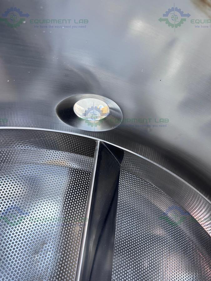 Used Allegheny Bradford 174 Liter Jacketed Nutsche Filter / Agitated Dryer