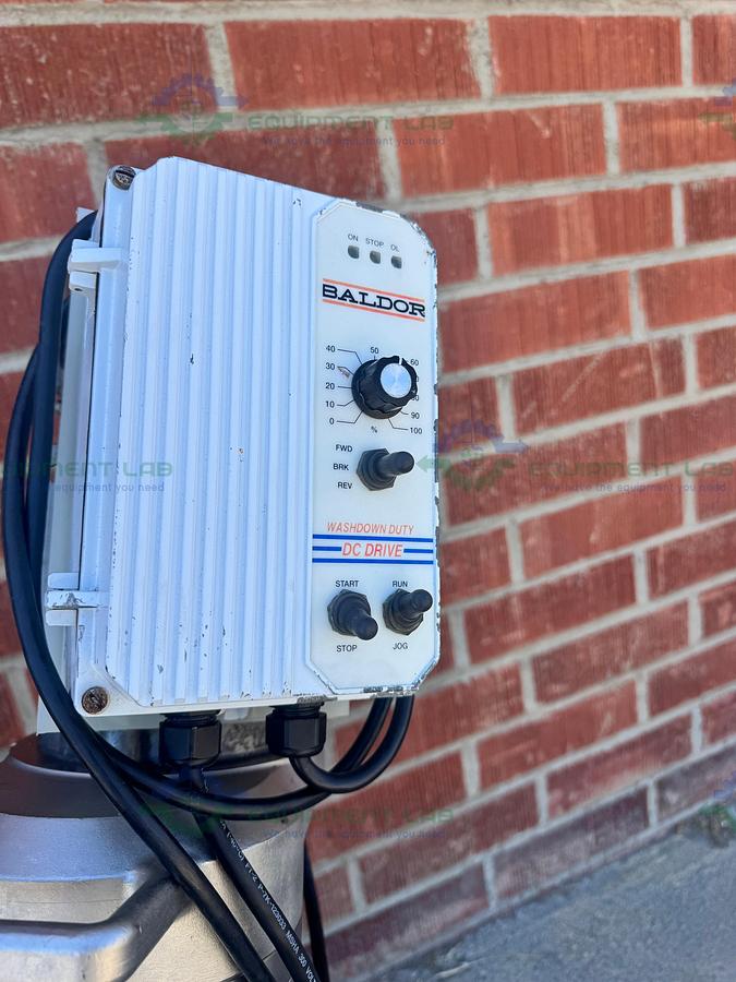 Used Sharpe Mixers SSG-050SCR Portable Mixer w/ VFD, 1/2 HP Motor, Two Impellers