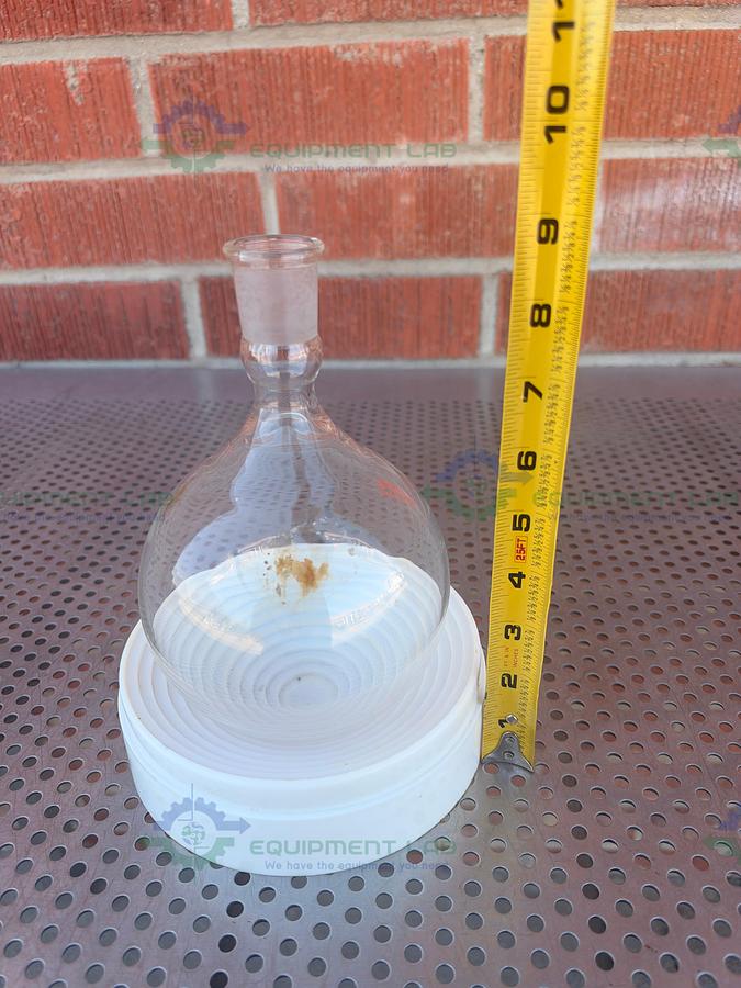 Used Pope Scientific 1000 mL Single Neck Round Bottom Flask