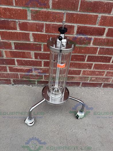 Used Cytiva / GE / Pharmacia BPG / Schott 140 / 500 Chromatography Column