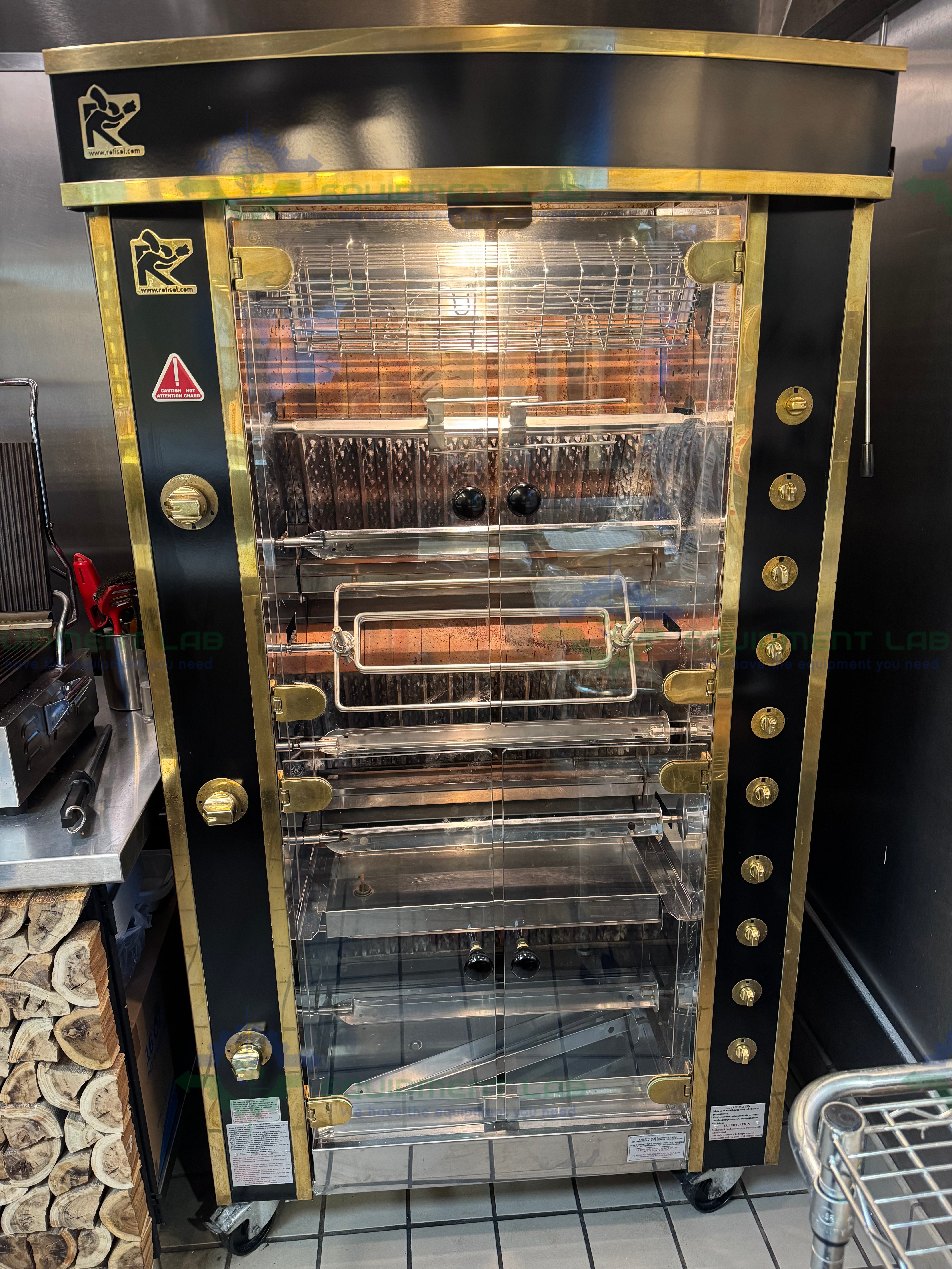 Used Rotisol 975.8 Stainless Steel Natural Gas Rotisserie Oven MFG 2024