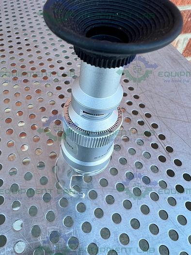Used Beta Precision Industries  Peak Stand Microscope 50x w/ Electronic Ruler 40"