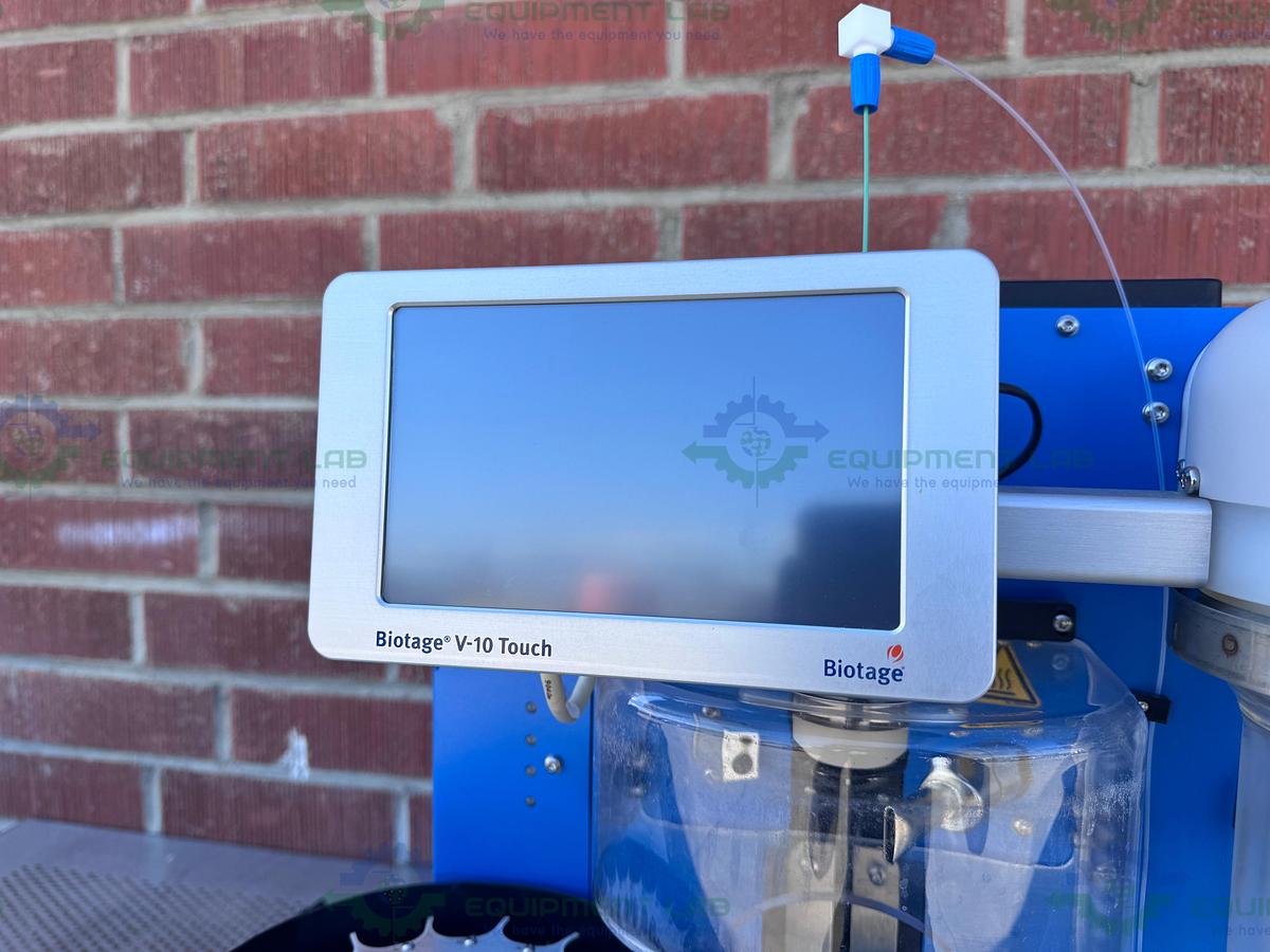 Used Biotage V-10 Touch Evaporation System Walk-up, Walk-away w/ Edwards 6 iC Pump