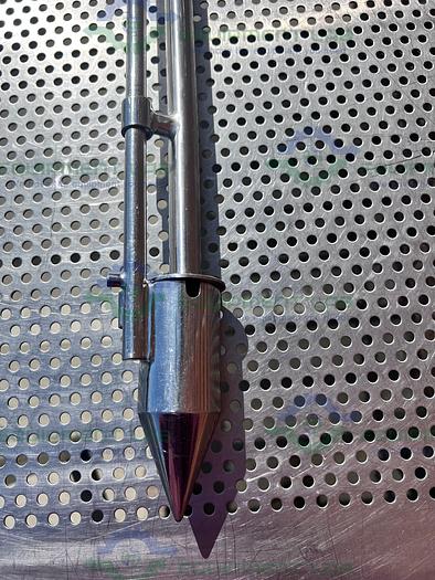 Used Stainless Steel  Pointed-Plunger Lance Sampler Probe w/ 68" Rod