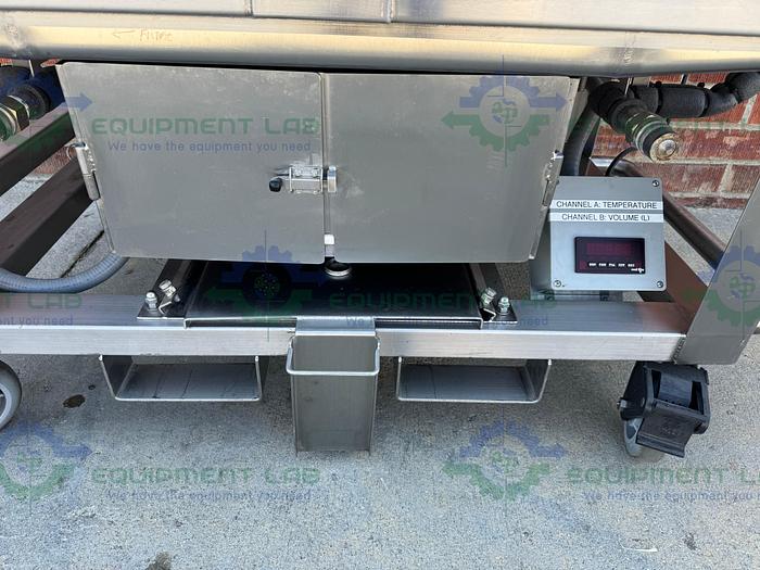 Used ConeCraft / Sartorius Stainless Steel 500 L Flexel 3D System Assembly Palletank