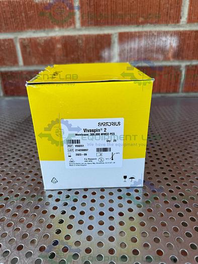 Sartorius  VS0251 Vivaspin 2 Centrifugal Concentrators Membrane 300,000 MWCO PES