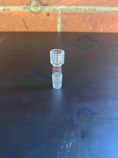 Used Ace Glass Straight-Thru Adapter w/ 14/20 Joint to #7 Threaded