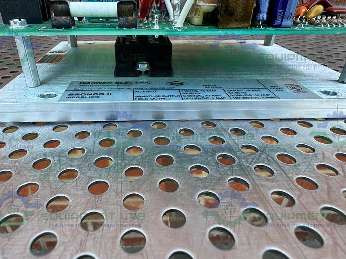 Used Warner Electric  Saco Electronics Branco II 161S Motor Drive Board 115 VAC