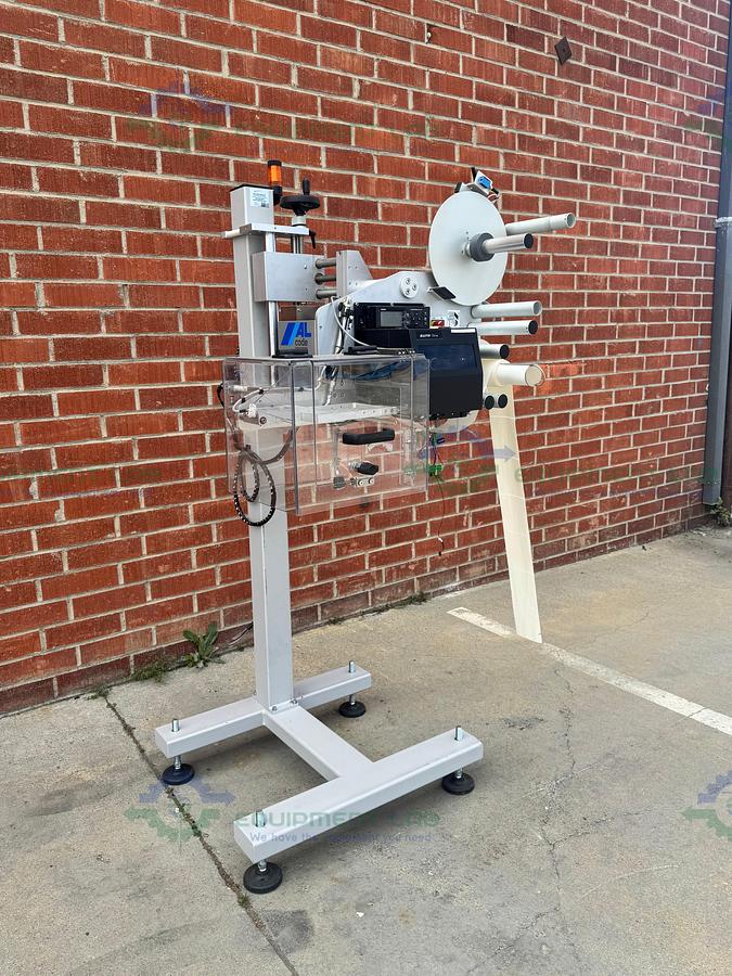 Used Sato S86-EX Print Engine w/ AL Tech Alcode Print and Apply Labelling Machine