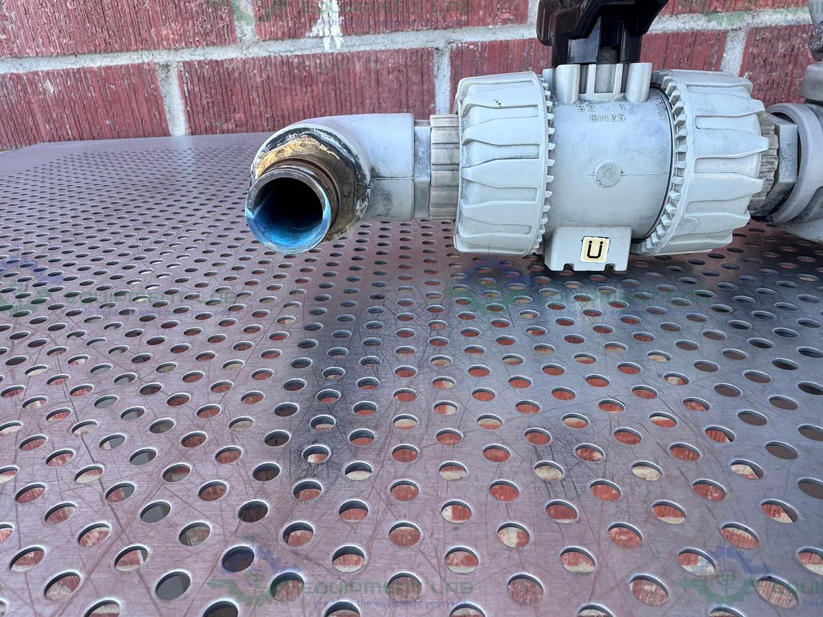 Used Debem IB81-P-HTTPV Air Operated Double Diaphragm Pump 1" Fitting