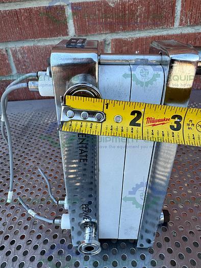 Used Millipore Pellicon 3 P3C010C01 Cassette Holder  0.11 m2, 10 kDa Memberane