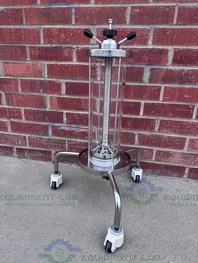 Used Cytiva / GE / Pharmacia BPG / Schott 140 / 500 Chromatography Column