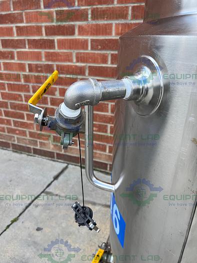 Used DCI 200 Liter Stainless Steel Jacketed Reactor Mixing Tank