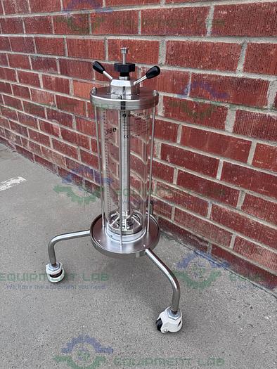 Used Cytiva / GE / Pharmacia BPG / Schott 140 / 500 Chromatography Column