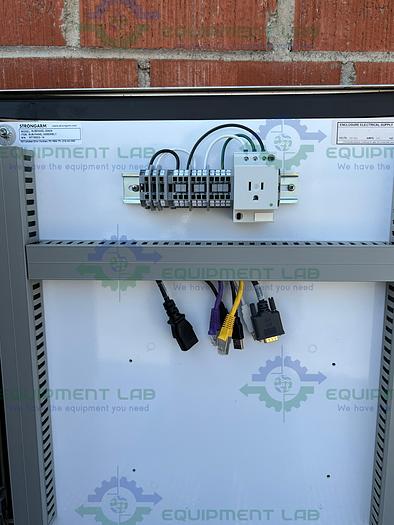 Used Strongarm 191 Industrial Monitor 19" w/ Strongarm Membrane Keyboard, Trackball