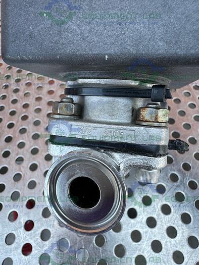 Used ITT Pure Flo .5-316L-RA20MAX-CWP150 Diaphragm Valve w/ 1/2" Sanitary Fitting