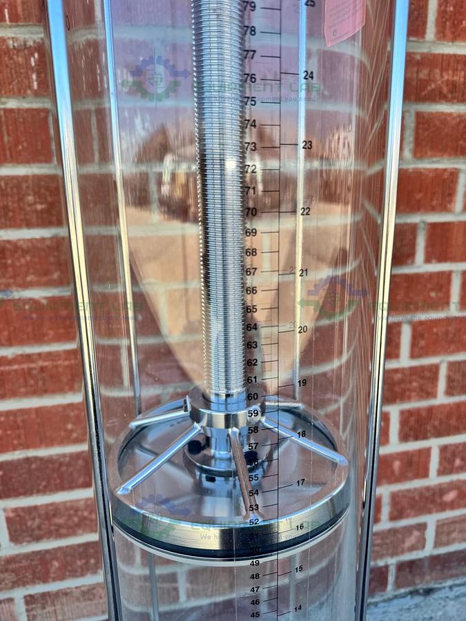 Used Cytiva / GE / Pharmacia BPG 200 / 500 Glass Chromatography Column