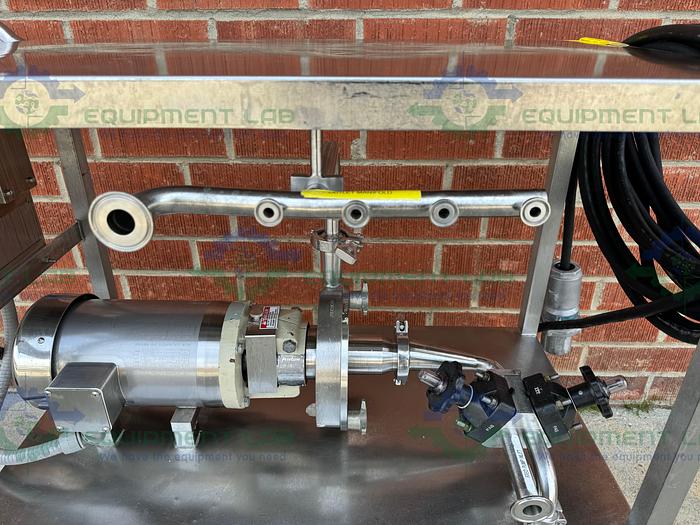 Used Fristam FPX721-140 Centrifugal Pump w/ Stainless 1 HP Motor, 480V, Controller