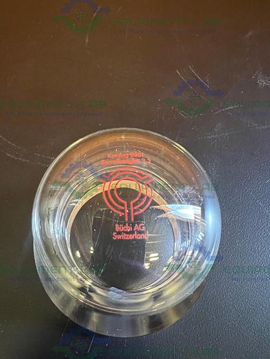 Used Buchi AG Borosilicatglas 3.3 Katalog 8801 Glass Spherical Cap Style Stopper 3"