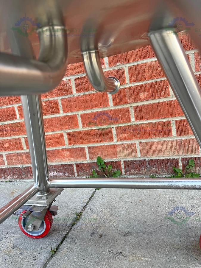 Used Allegheny Bradford 140L SS 316L Code 7 Multi Cartridge Filter Housing FV 150 PSI