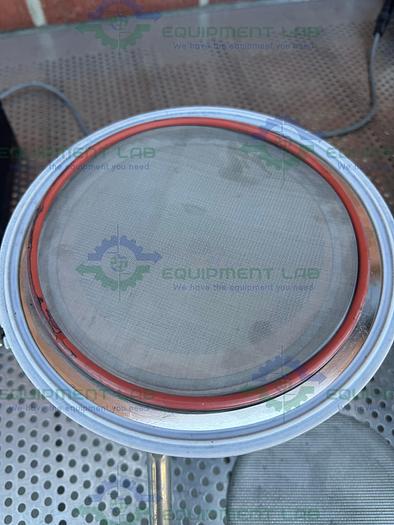 Used Pope 5 Liter Jacketed Stainless Steel Nutsche Filter w/ Mixer, 1/17 HP Motor