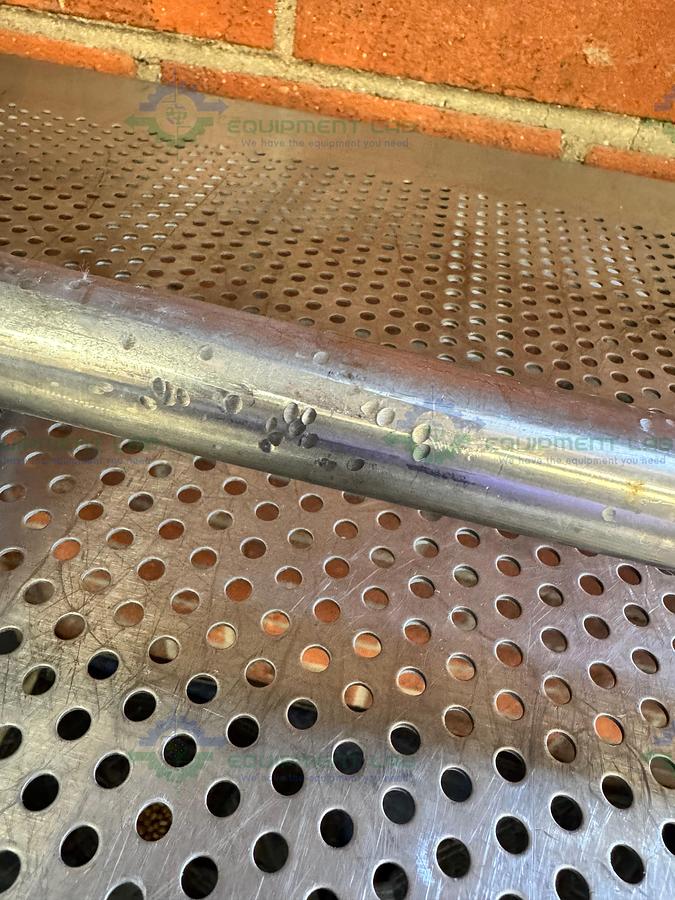 Used 48" Stainless Steel Mixing Shaft 1" Diameter w/ 8" Impeller