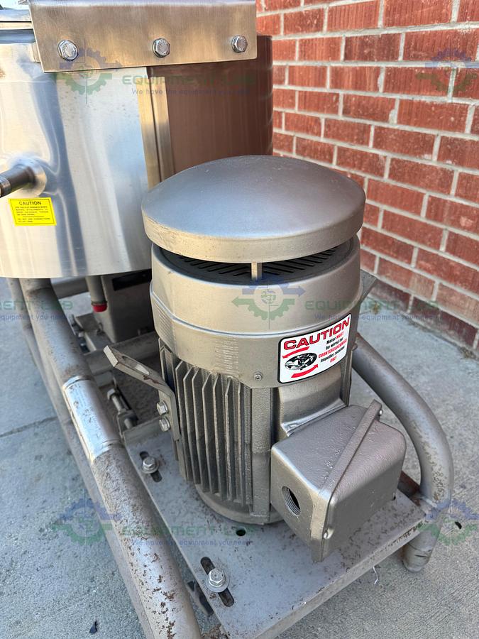 Breddo Likwifier Unused Jacketed 25 Gallon w/ Scrape Agitation mfg 2006
