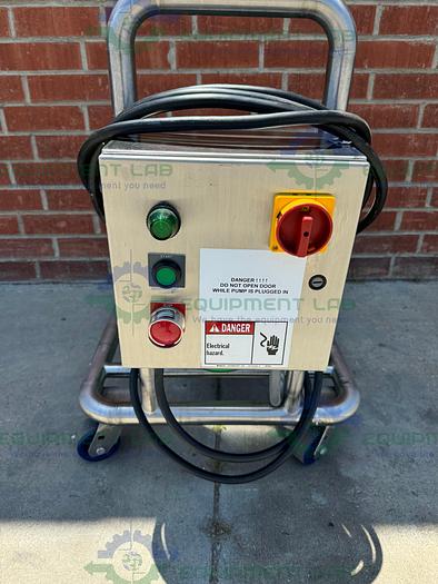 Used Tri Clover C216MDG18T-2902-17 Centrifugal Pump w/ Reliance 5 HP Motor 460V