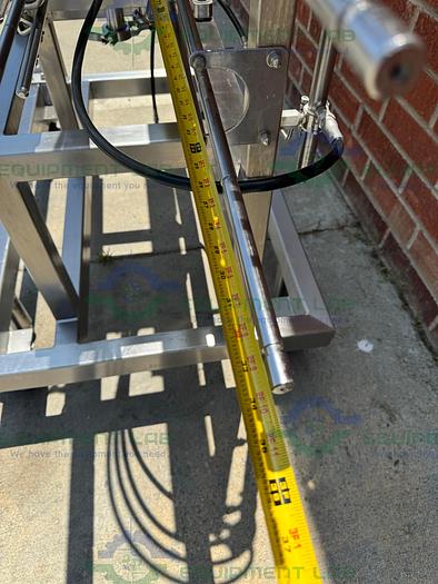 Used Millipore Stainless Steel Hydraulic Pellicon CUF-8 Filter Skid