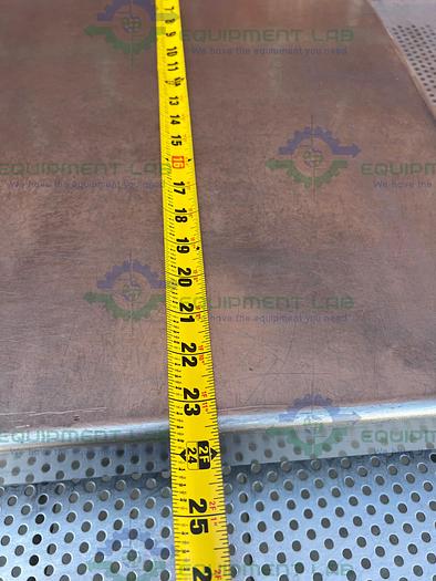 Used Mettler Toledo KCC150S Stainless Steel Bench Scale 300 Lb Capacity 23" x 31"