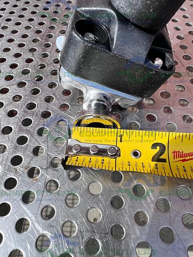 Used ITT Pure Flo .5-F-419-9-4-TM-CWP150 Diaphragm Valve w/ 1/2" Sanitary Fitting