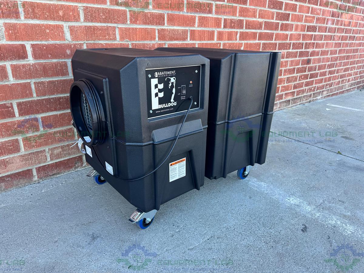 Abatement BD2KMA Bulldog Negative Air Machine High-Performance Air Filtration