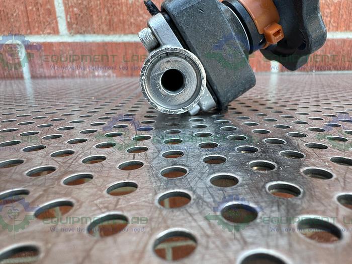 Used ITT / Grinnell 316L Stainless Steel Diaphragm Valve w/ 1/2" Sanitary Fitting