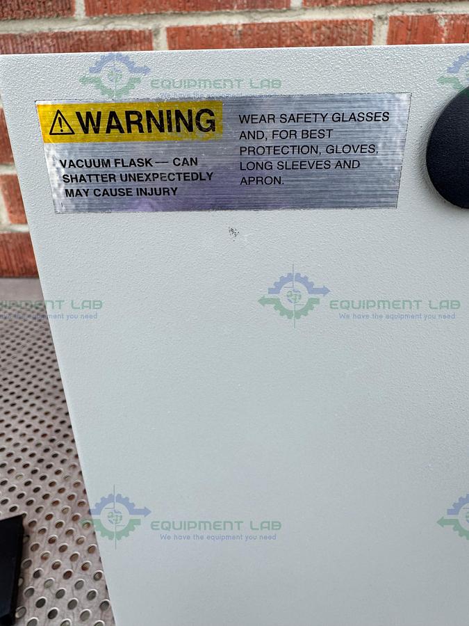 Used Chinese Wide Mouth Dewar  Vacuum Flask 130mm x 200 mm