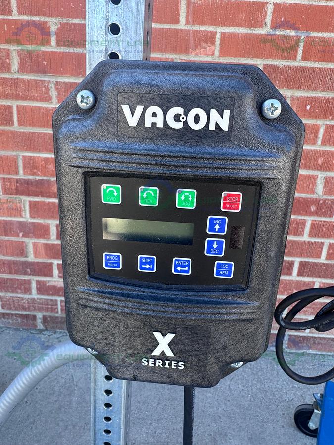 Used Neptune JD-5.1 Dual Direct Drive Portable Mixer on Stand w/ VFD