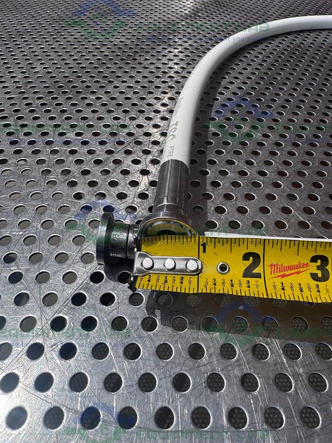 Used ACE Sanitary TSC AF P22095US Flexible Hose 50" w/ 1/2" Sanitary Fitting